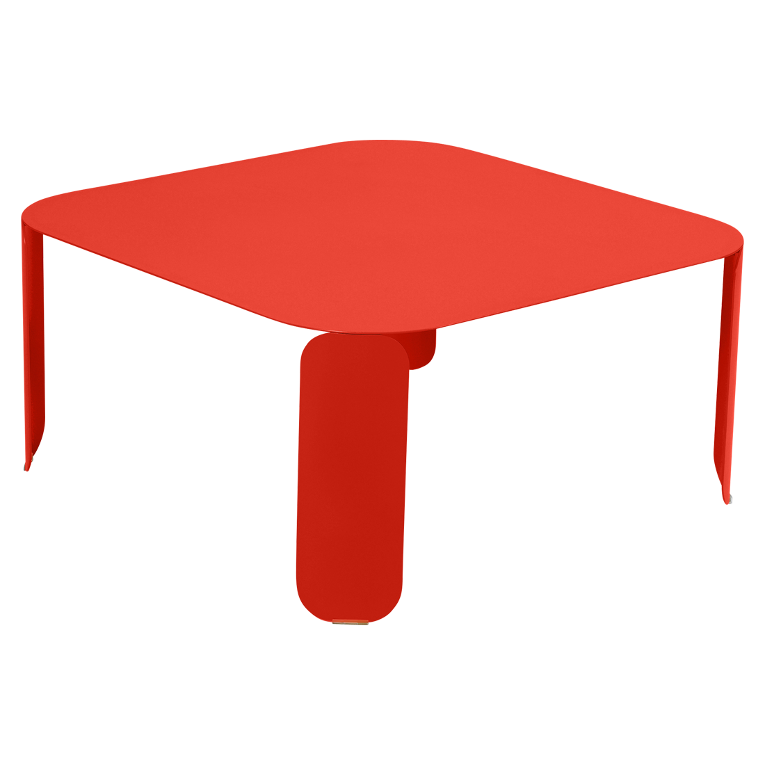 Низкий стол 90x90 см (высота 42 см)- BEBOP - Яркие цвета