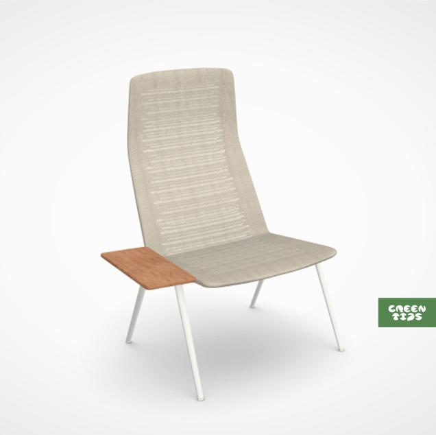 картинка Кресло с высокой спинкой ZEBRA KNIT Fast от магазина Greentips