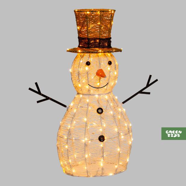 картинка 3D Снеговик от магазина Greentips