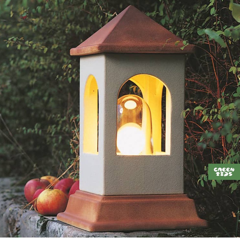 картинка Садовый светильник-маяк малый от магазина Greentips