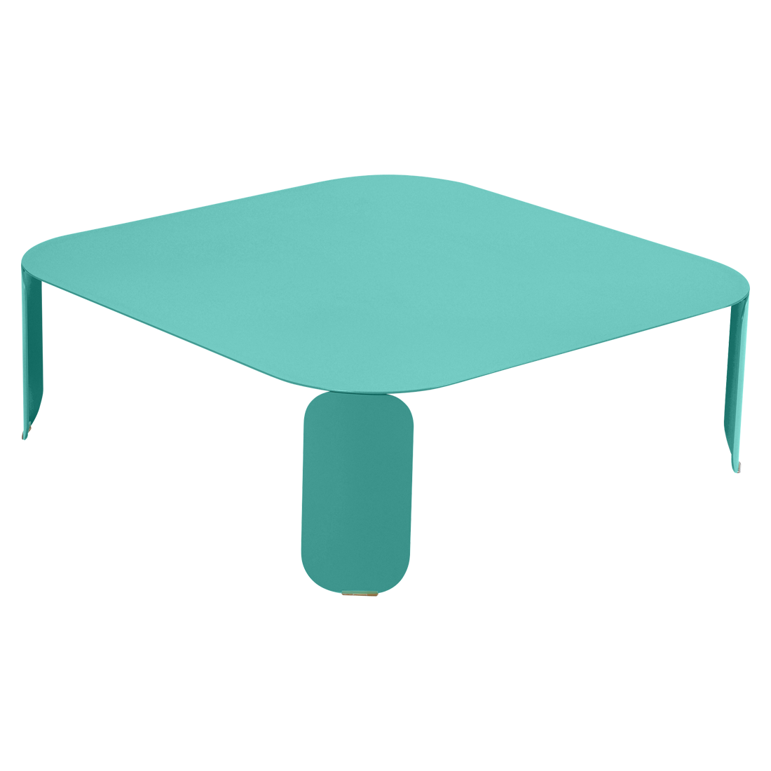 Низкий стол 90x90 см (высота 29 см)- BEBOP - Яркие цвета