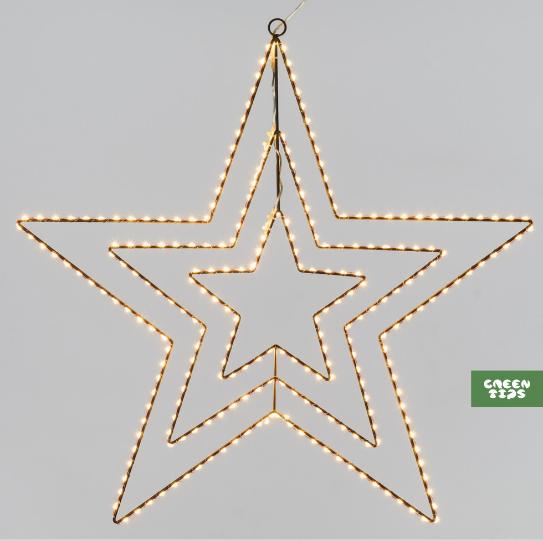 картинка Тройная звезда d 58 см. от магазина Greentips