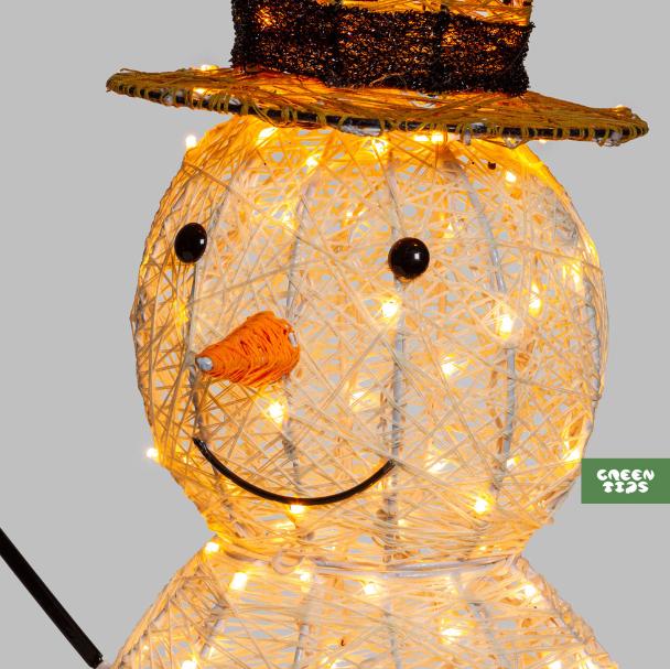 картинка 3D Снеговик от магазина Greentips