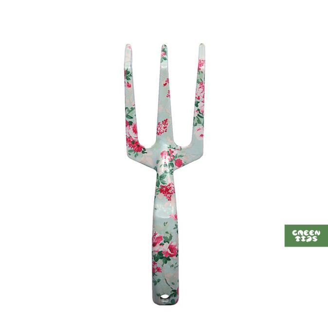 картинка Садовая вилка с цветочным принтом от магазина Greentips