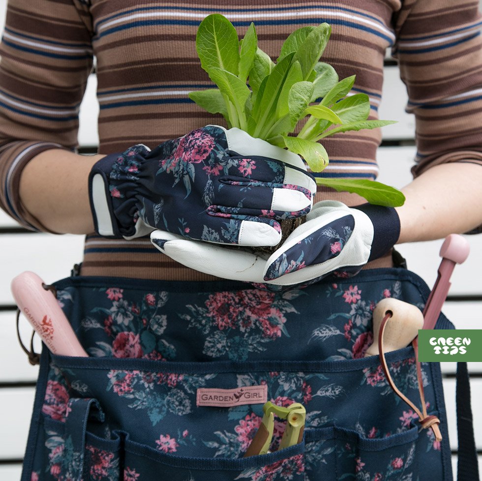 картинка Пояс для инструментов GardenGirl Classik Navy Collection от магазина Greentips